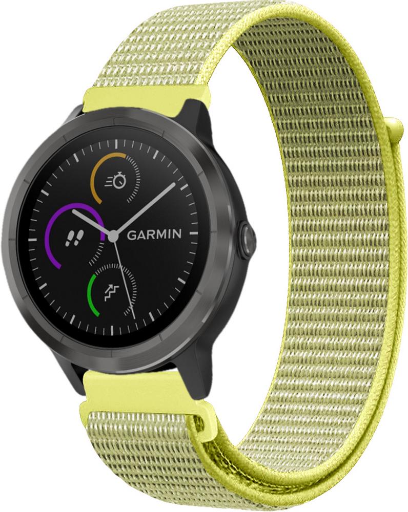 Ремешок нейлоновый Sport Loop для Garmin Vivoactive 3 Green (27000-5A)