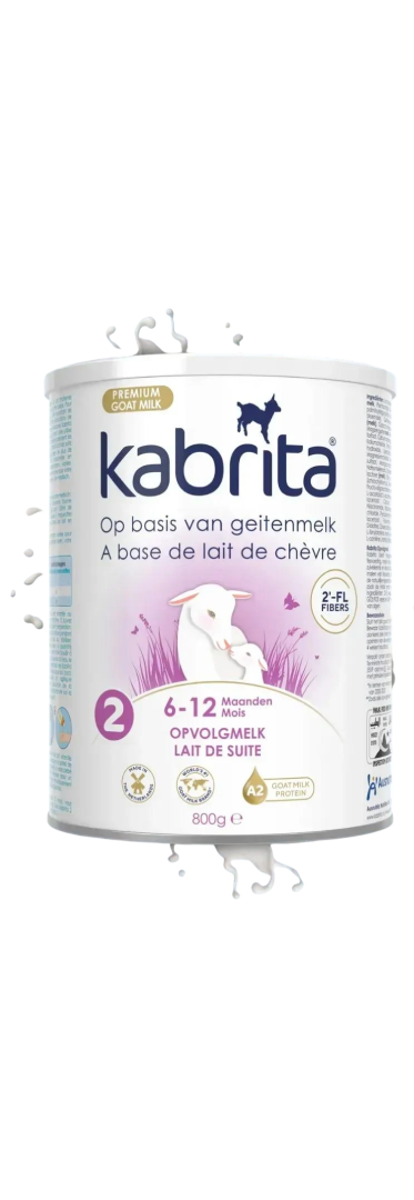 Дитяча суміш на козячому молоці Kabrita Premium EU 2 для дітей від 6 до 12 місяців 800 г (U8716677010571)