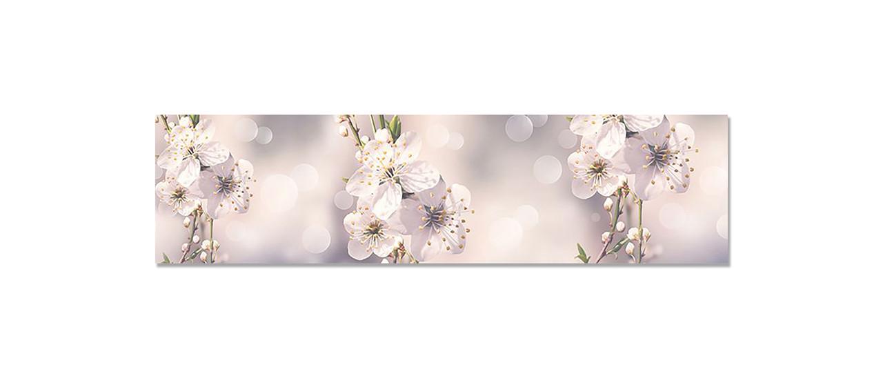 Наклейка виниловая на кухню Zatarga Макро Цветы вишни 650х2500 мм (1283915203)