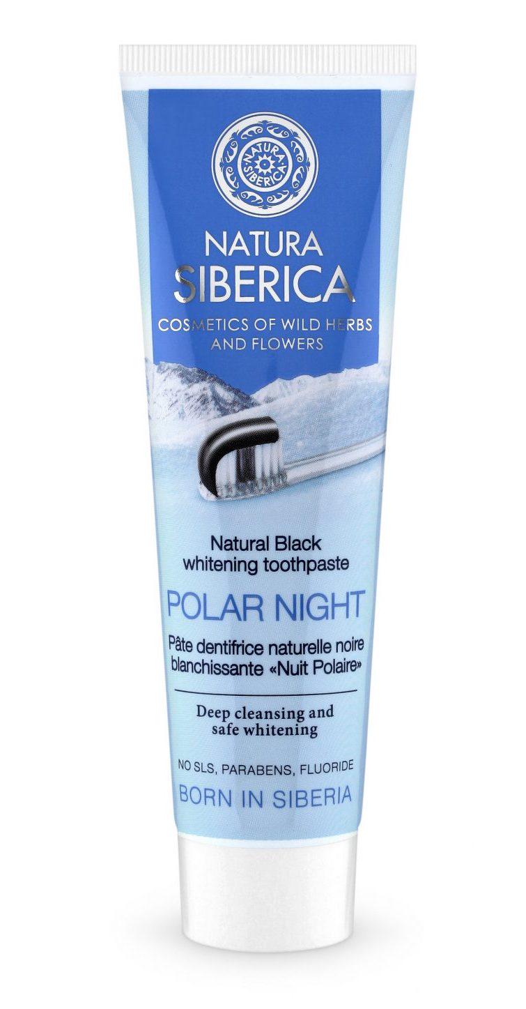 Зубная паста Natura Siberica отбеливающая 100 гр Черный Зубная паста Natura Siberica отбеливающая 100 гр Черный
