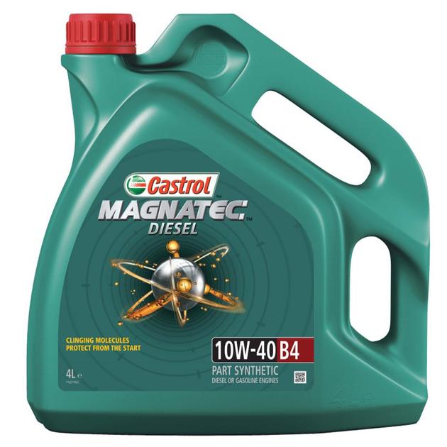 Моторне мастило Castrol Magnatec Diesel B4 A3/B4 SN/CF 10W-40 4 л (153EFE)
