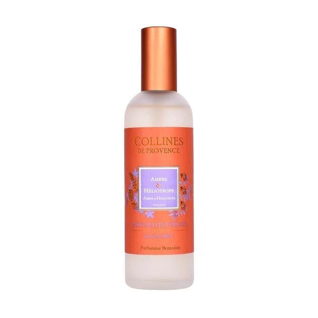 Парфуми для дому, Аромаспрей Амбра і геліотроп, інтер'єрні парфуми Collines de Provence, 100 мл