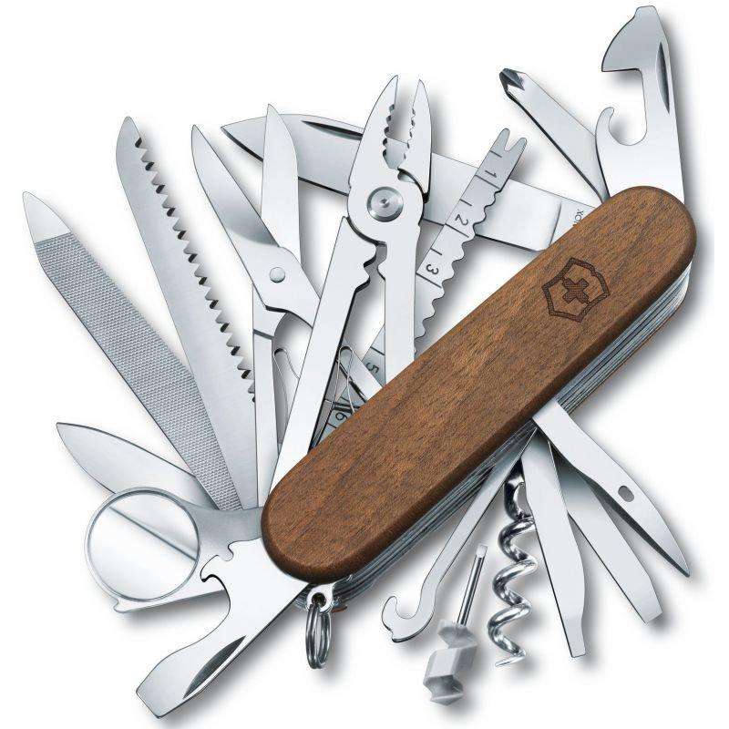 Мультитул Victorinox Swiss Champ Wood 1.6791.63 (58-79-Vx16791. 63)