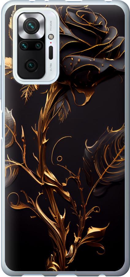 Чехол на Xiaomi Redmi Note 10 Pro Роза 3 (5552u-2297-42517) Чехол на Xiaomi Redmi Note 10 Pro Роза 3 (5552u-2297-42517)