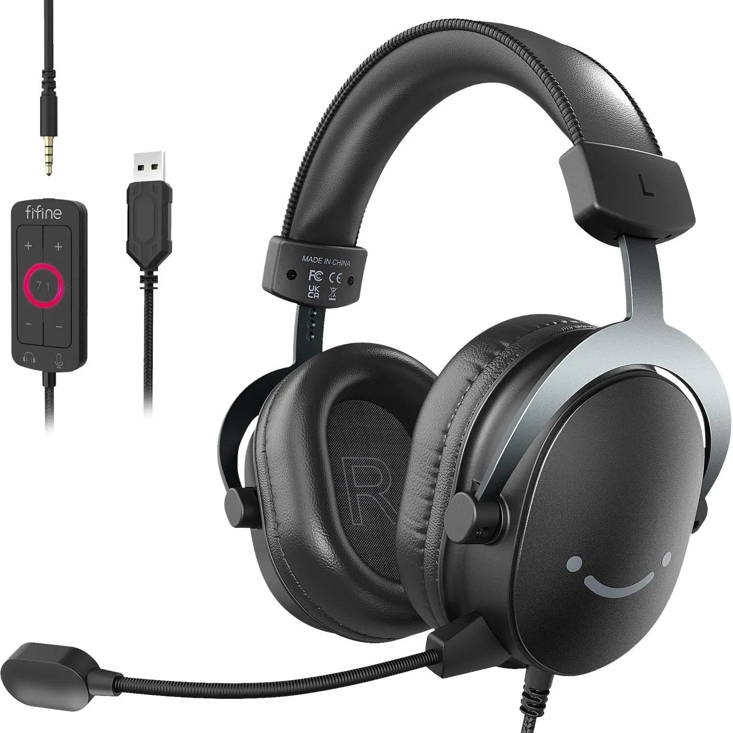 Навушники з мікрофоном FIFINE H9 Black (569017) - фото 2 Навушники з мікрофоном FIFINE H9 Black (569017) - фото 2