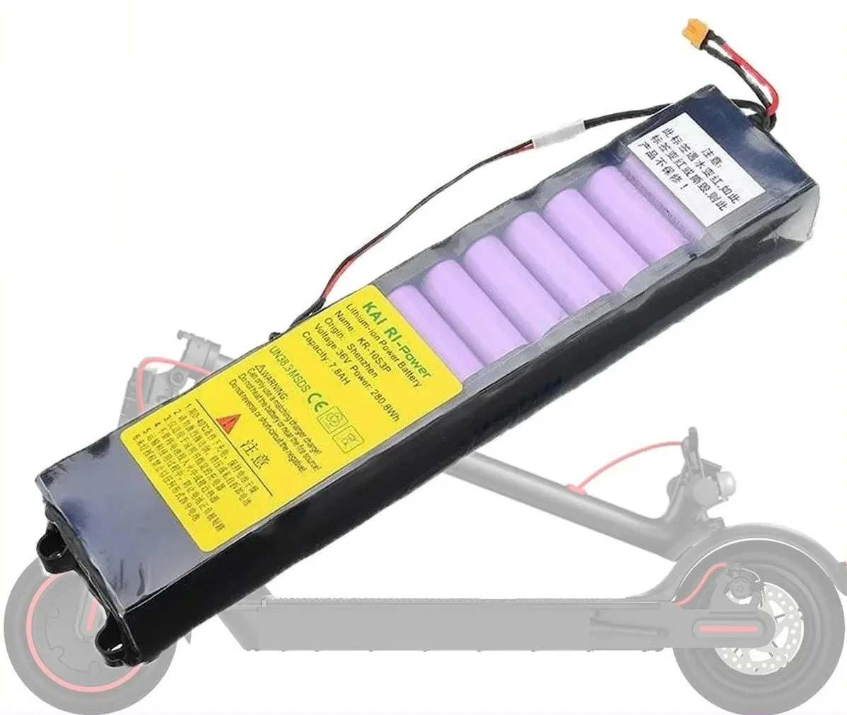 Акумулятор для електросамокатів 7800 mAh перезаряджається літієва - фото 3