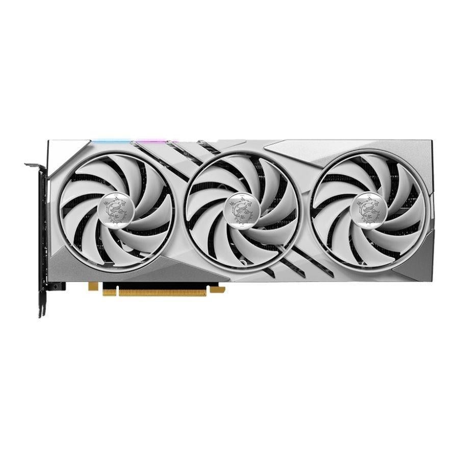 Відеокарта MSI GeForce RTX 4070 Super 12G Gaming X Slim White (912-V513-656)