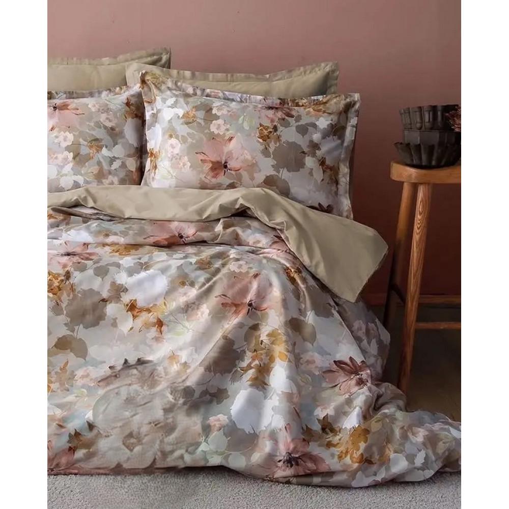 Комплект постільної білизни Issimo Home Swan сатин digital євро (2000022283271)