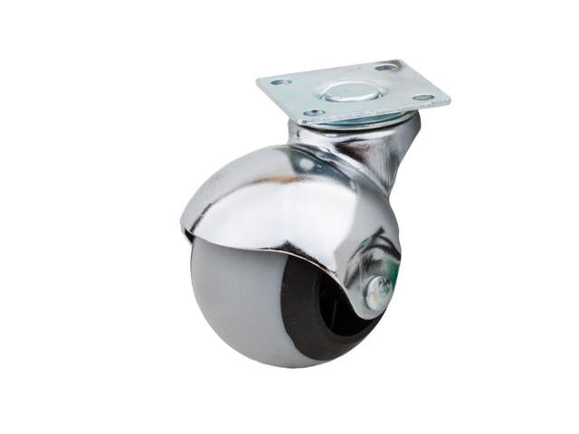 Ролик на металлической платформе Sigma резиновый круглый D 40 мм (29666357)