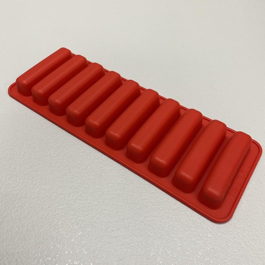 Форма cиліконова для льоду A-PLUS ST-10/10-144 25,2x9x2 см Червоний (2099769439) - фото 2 Форма cиліконова для льоду A-PLUS ST-10/10-144 25,2x9x2 см Червоний (2099769439) - фото 2