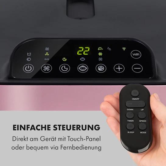 Кондиционер мобильный KLARSTEIN Kraftwerk Eco Smart 12 12000 BTU управление через приложение (10035740) - фото 5