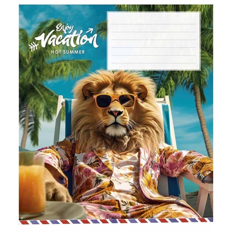 Зошит учнівський "Cool vacation" 018-3318L-5 в лінію 18 аркушів