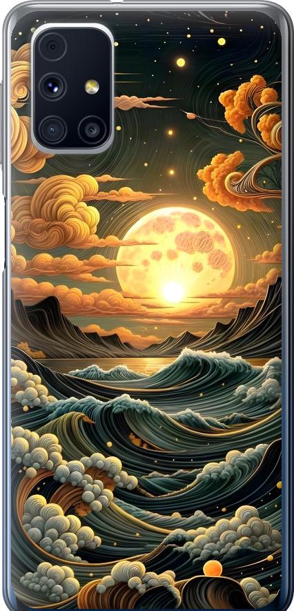 Чохол на Samsung Galaxy M31s M317F Арт хвилі (6332u-2055-42517)