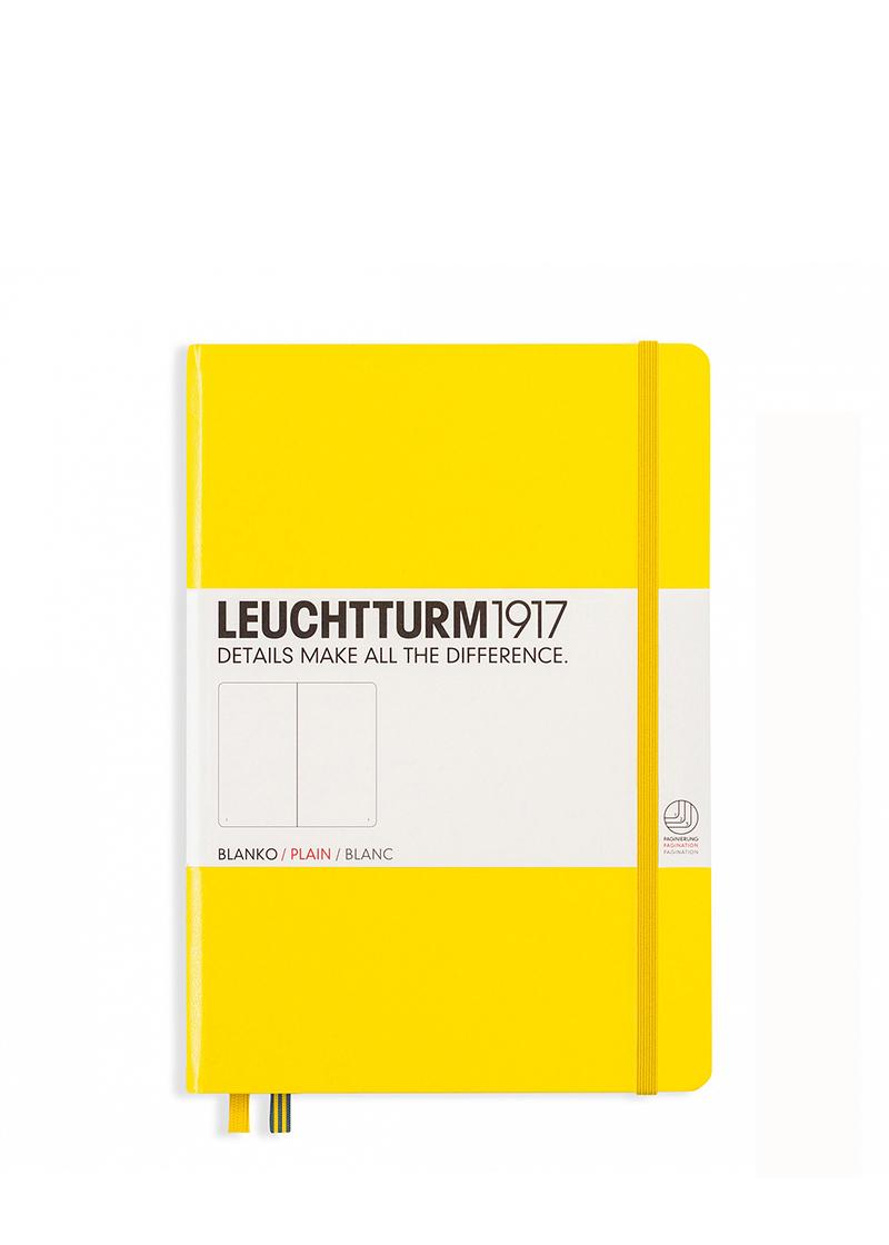 Блокнот Leuchtturm1917 средний чистые листы Лимонный (344801)