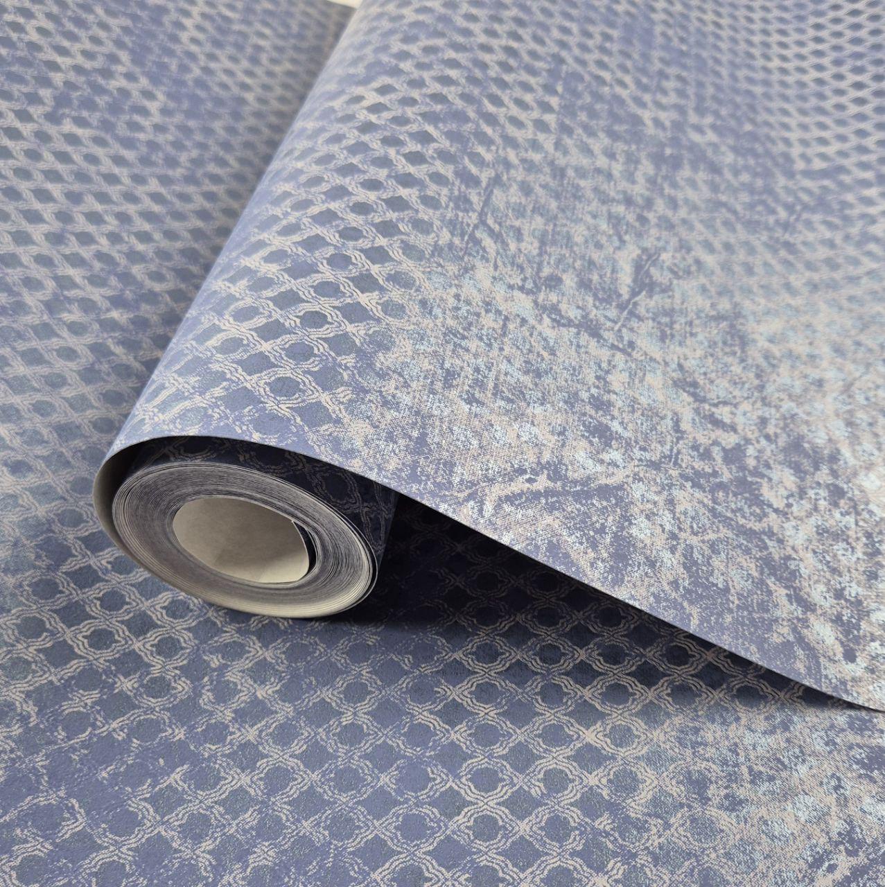 Обои флизелиновые Marburg 58636 0,53х10,05 м Синий (2785922175)