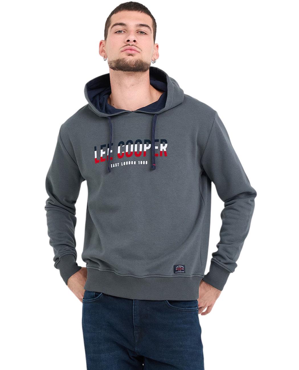 Худі чоловіче Lee Cooper 10395428.758 L Сірий (5942723143167)