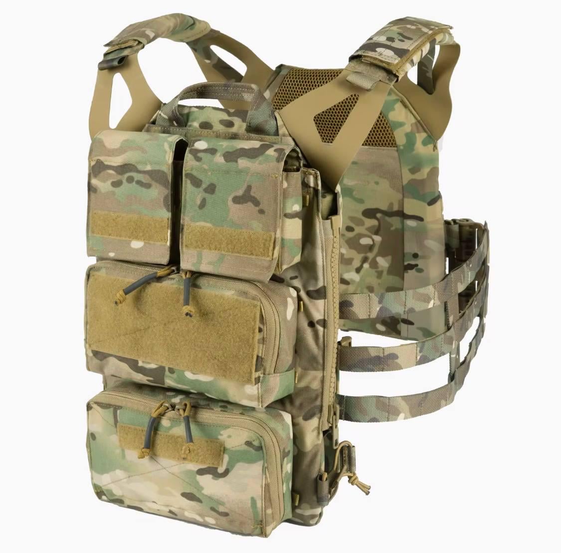 Панель рюкзак-подсумок штурмовая задняя под гидратор Idogear Zip-On Panel Multicam