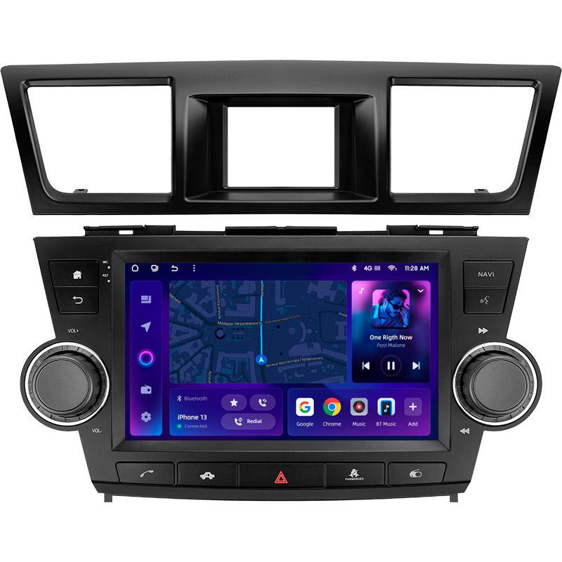 Автомагнитола штатная AMS MOSS M2 4/32 GB для Toyota Highlander 2 XU40 2007-2013 F3 L2 9" (AR-93758)