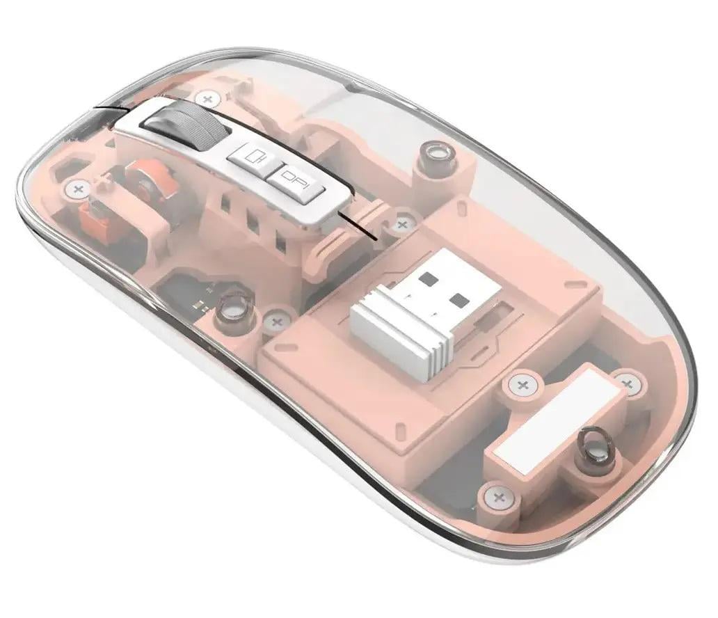 Комп'ютерна мишка ігрова M133 бездротова Прозорий (2135321600)