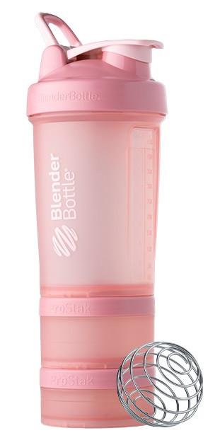 Шейкер спортивний Blender Bottle ProStak з 2-ма контейнерами 22 oz/650 мл Rose/Pink - фото 9