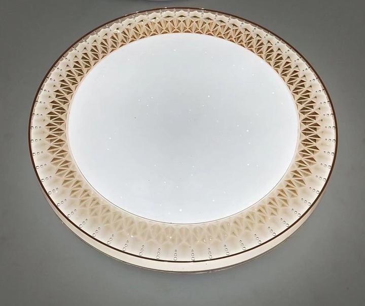 Люстра потолочная светодиодная Valeso V GLX-20817-400 64W Brown (00000140675)