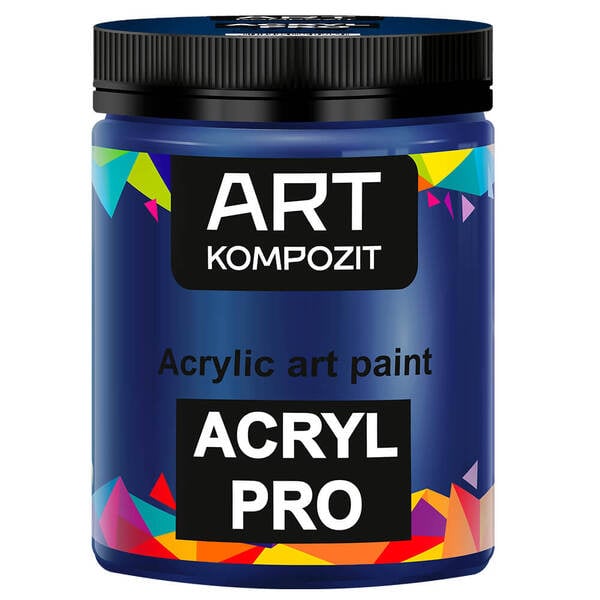 Акриловая краска ART Kompozit 371 430 мл Кобальт синий темный (KT371) - фото 1
