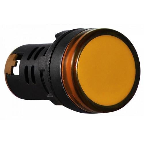 Светосигнальная арматура АСКО-УКРЕМ AD22-22D/S 24V AC/DC Желтый (00000007424)