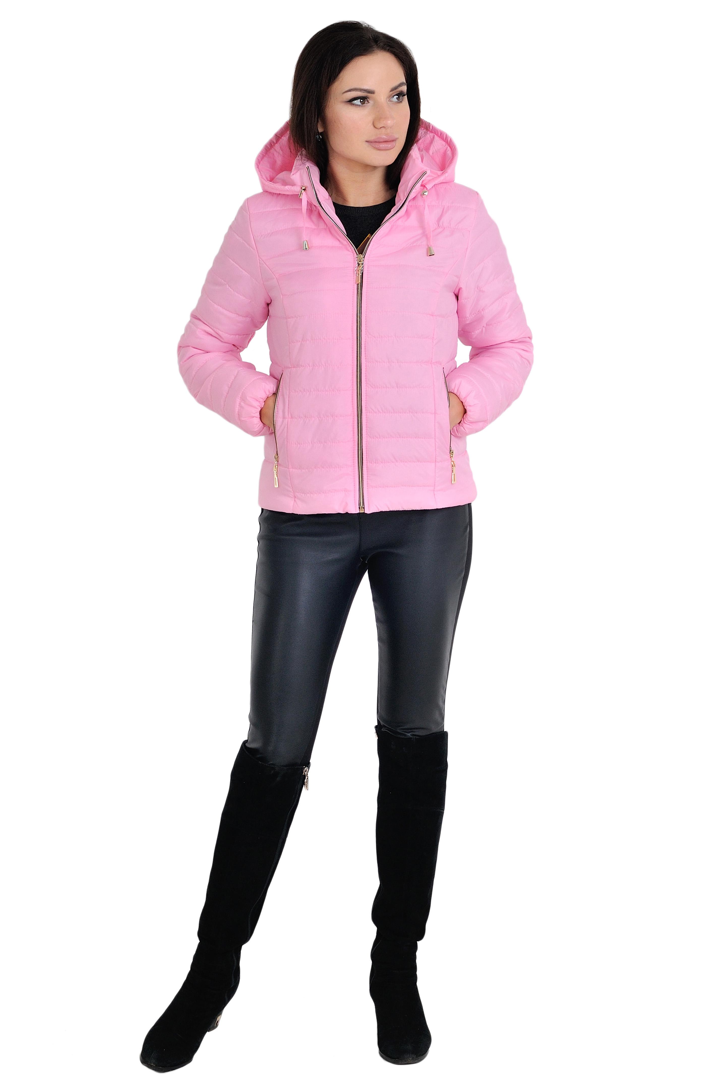 Куртка женская Женевьева р. 46 Пудровый (0240-мк)