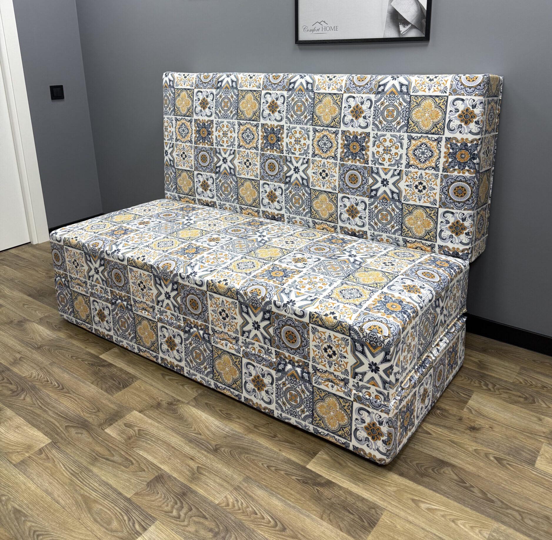 Матрац-трансформер Comfort Home maxi Abstraction панама 200х120х20 см - фото 1 Матрац-трансформер Comfort Home maxi Abstraction панама 200х120х20 см - фото 1