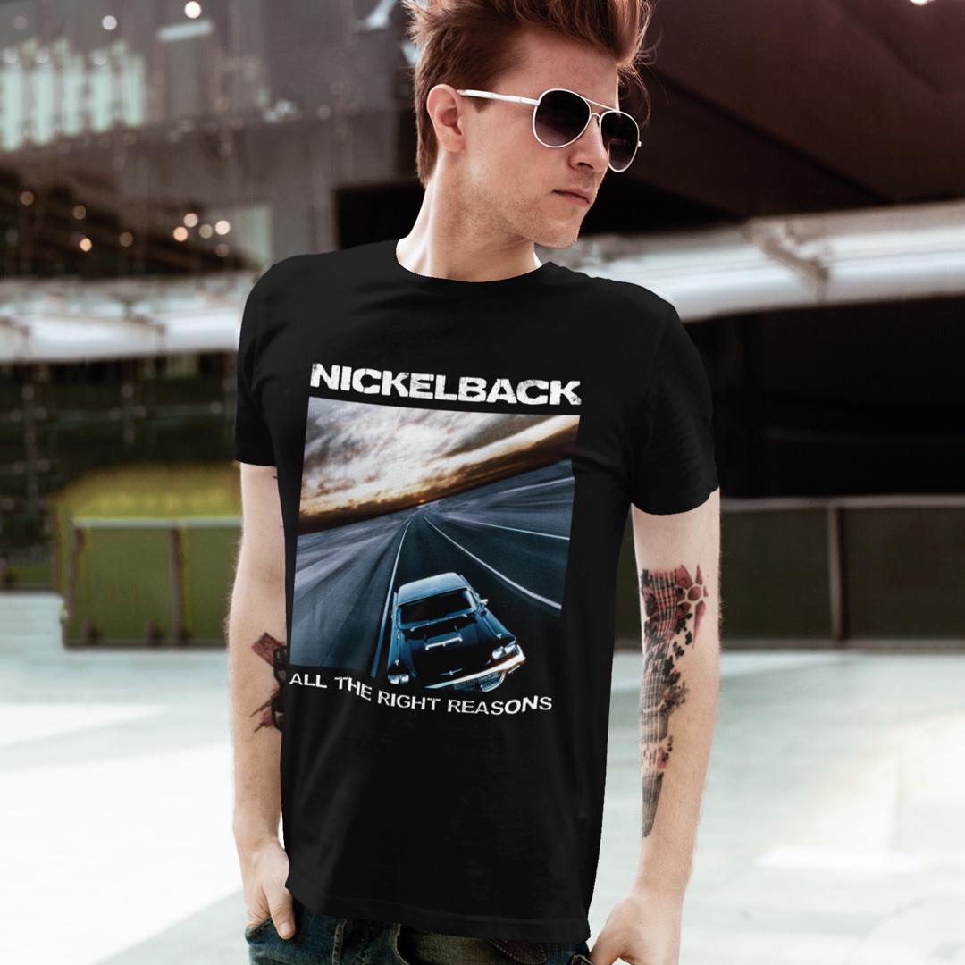 Футболка унисекс Nickelback All the Right Reasons XS Черный (0000009384)
