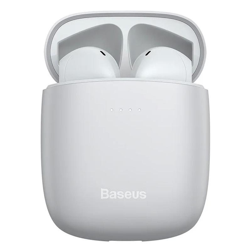 Бездротові Bluetooth навушники Baseus Encok W04 True Wireless Earphones NGW04-02 Білий