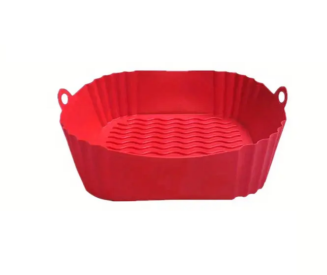 Форма силіконова для аерогрилю мультипечі ребриста Червоний (SAM-12RE) Форма силіконова для аерогрилю мультипечі ребриста Червоний (SAM-12RE)