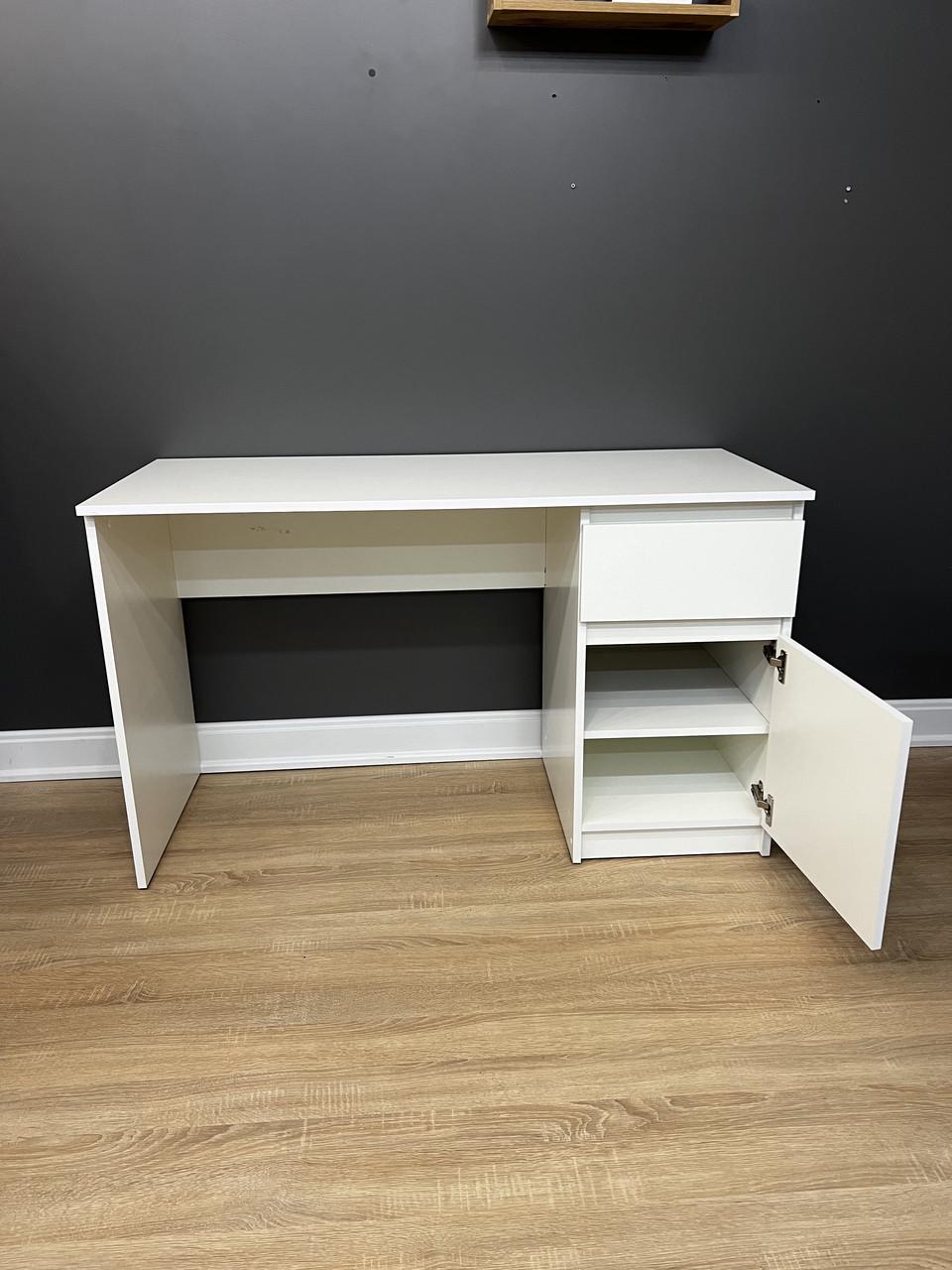 Стіл письмовий без ручок Лайт 1250х750х530 мм Білий - фото 2 Стіл письмовий без ручок Лайт 1250х750х530 мм Білий - фото 2