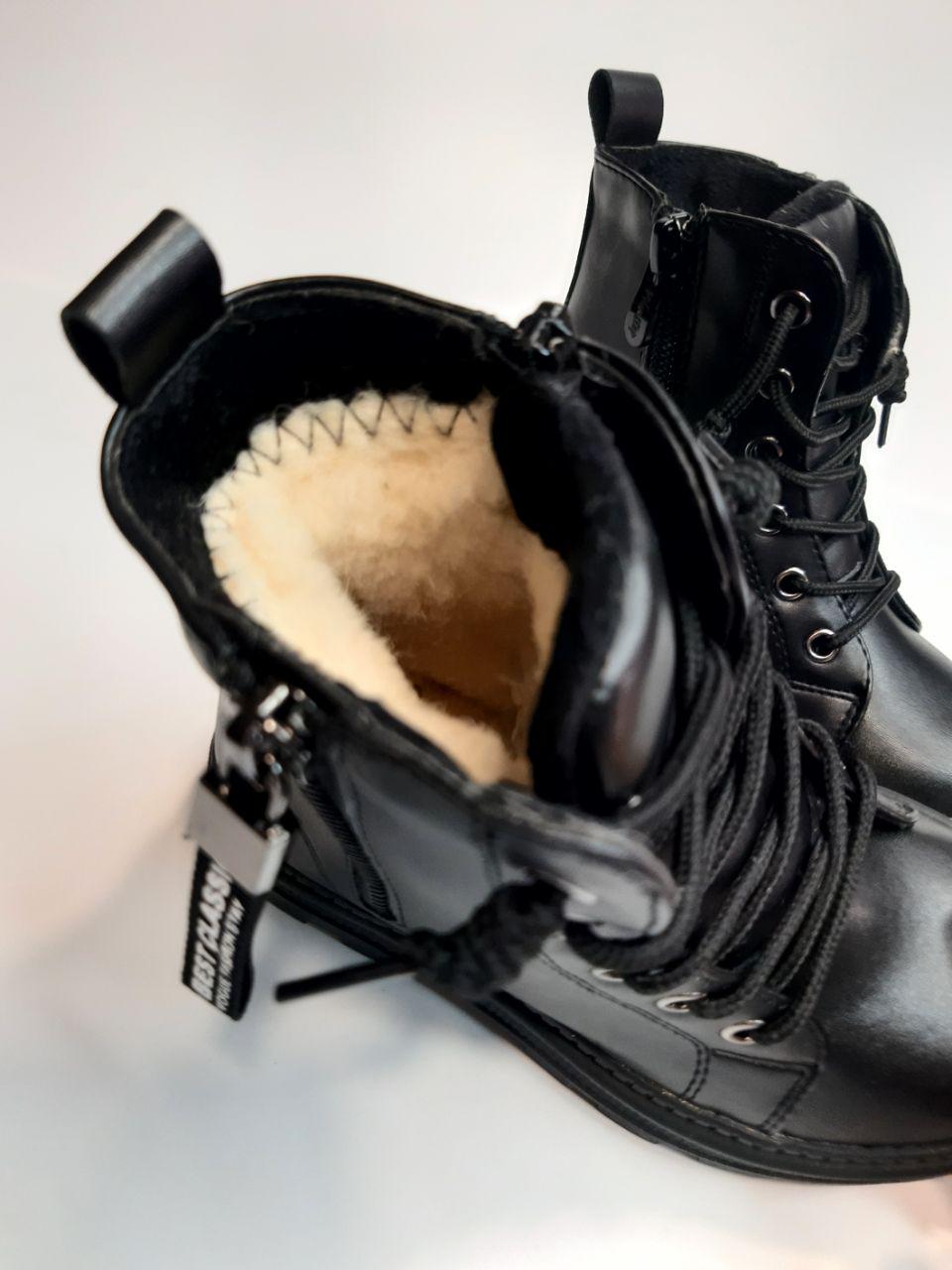 Черевики зимові Weestep для дівчинки р. 27 17,6 см Чорний (167168116 R) - фото 4 Черевики зимові Weestep для дівчинки р. 27 17,6 см Чорний (167168116 R) - фото 4