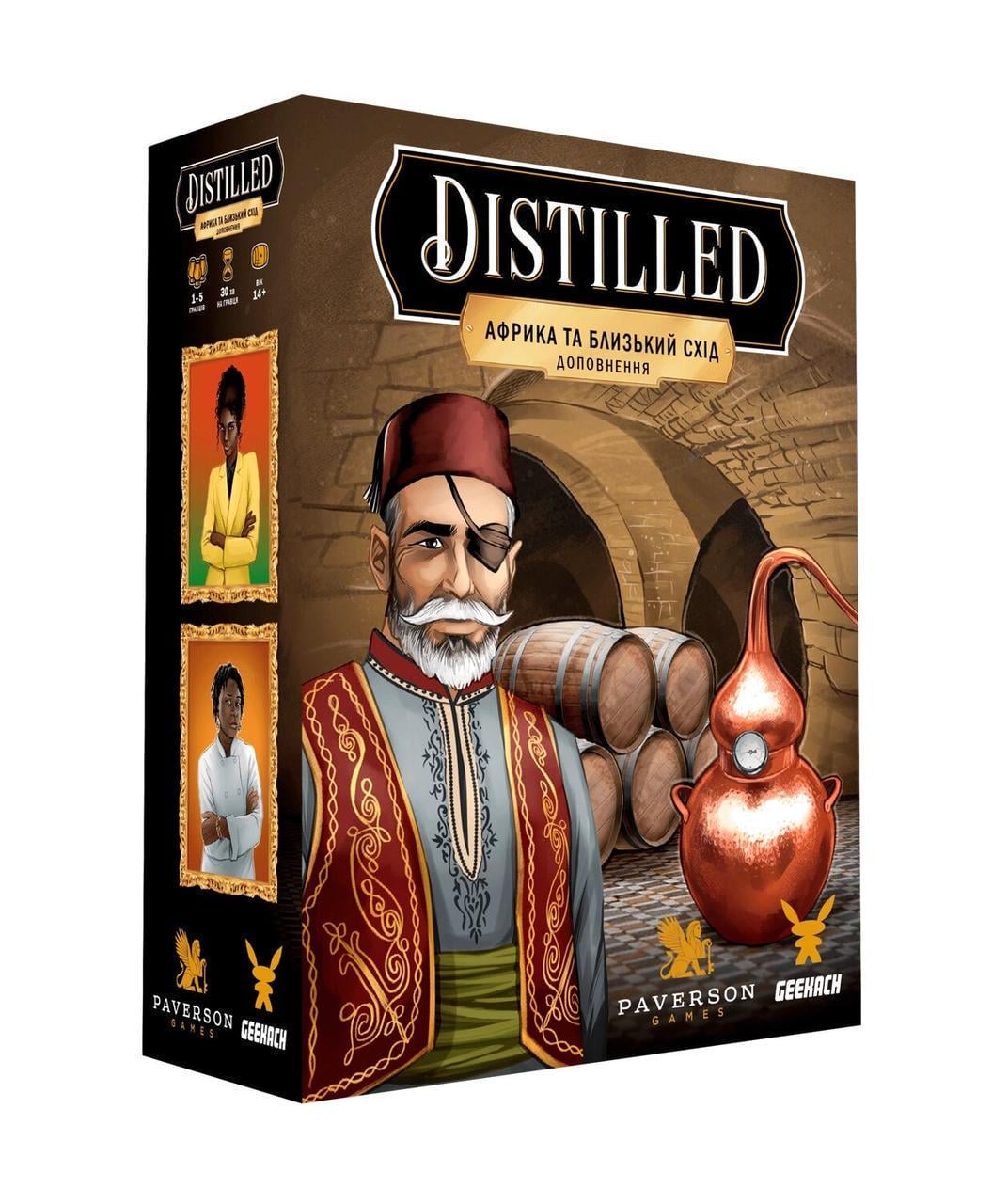 Настольная игра DistilLED. Африка и Ближний Восток (GKCH066AM)