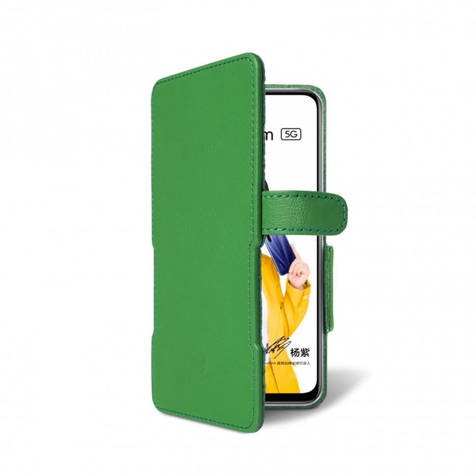 Чехол книжка Stenk Prime для Realme X50m 5G Зеленый (67565)