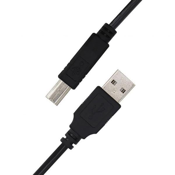 ᐉ Кабель Kingda KDUSB2002-2M USB AM-BM 2 м Черный (577070) • Купить в ...