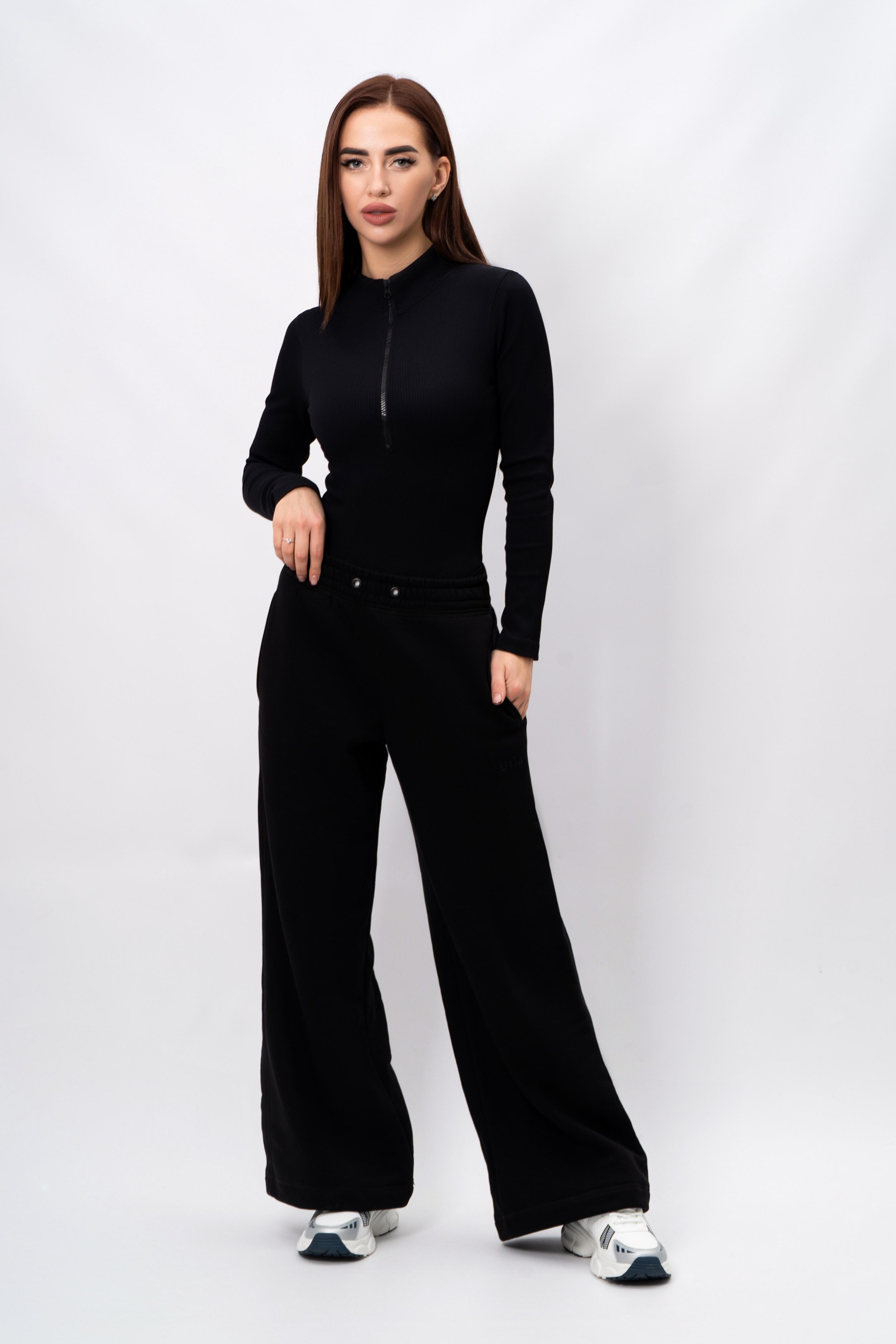 Боди женское спортивное Where Uwear 346930 S-M Черный