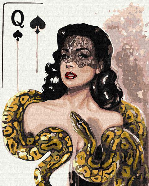 Картина по номерам Идейка Пиковая дама 40x50 см (KHO4838)