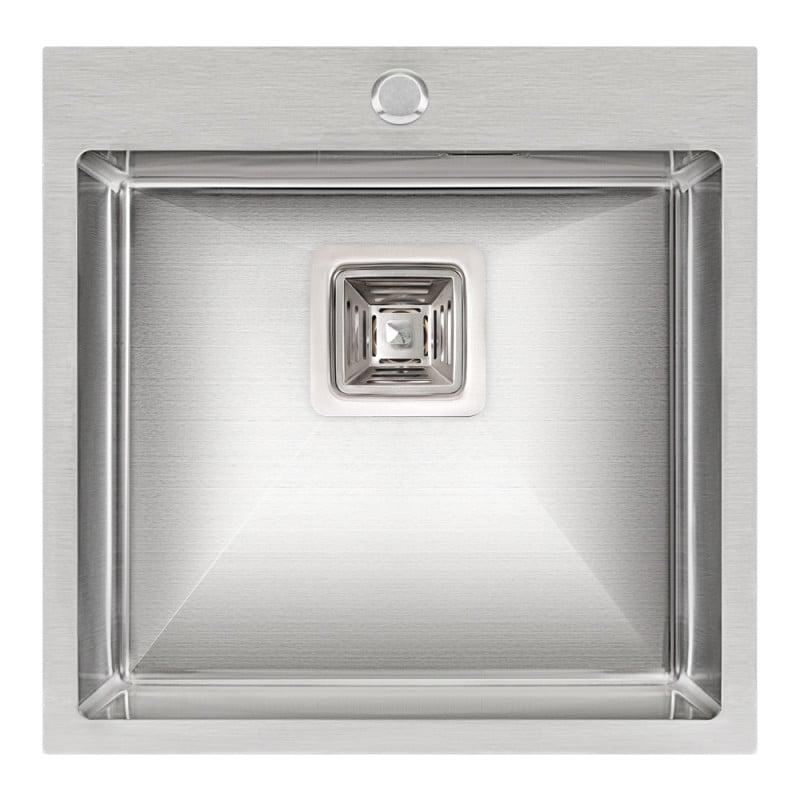 Мойка кухонная Q-tap DK5050 Satin 2,7/1,0 мм (QTDK50502710)