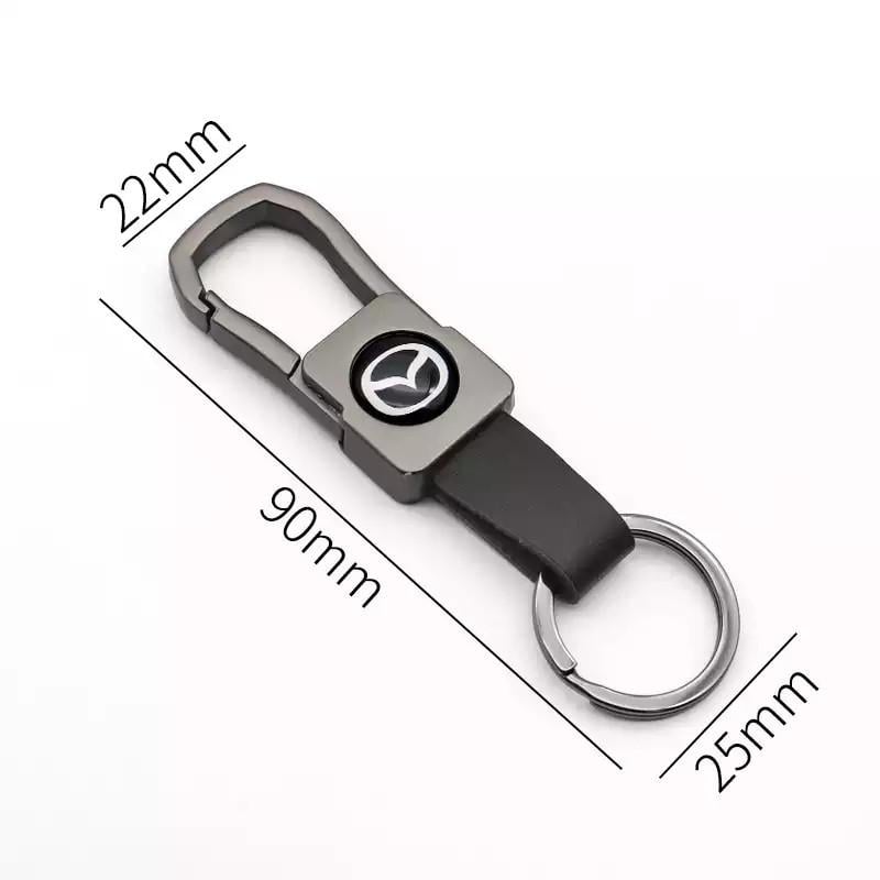 Брелок Mazda с карабином металлический (1562726289) - фото 3 Брелок Mazda с карабином металлический (1562726289) - фото 3