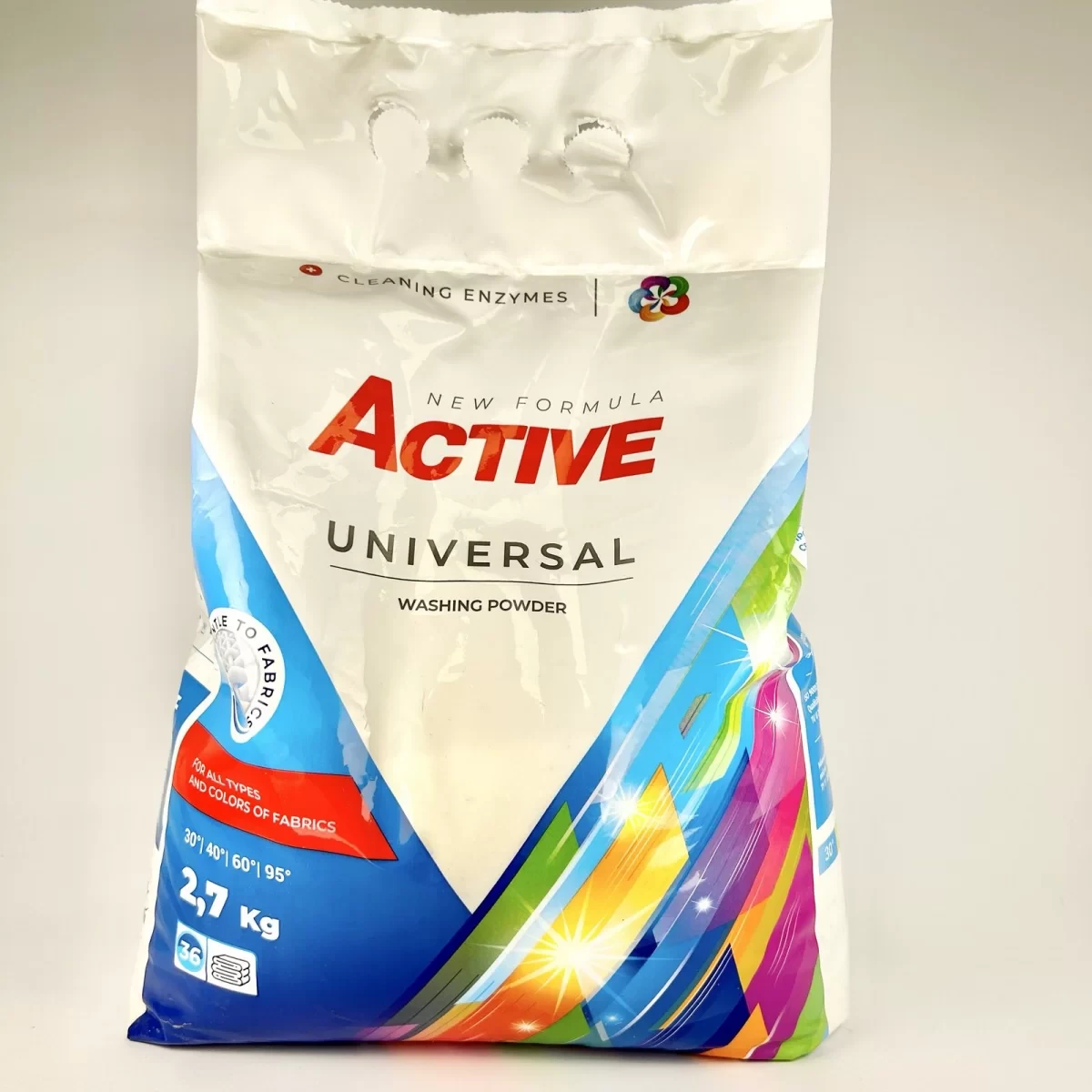 Стиральный порошок Active Universal 2,7 кг 36 циклов стирки (15600)