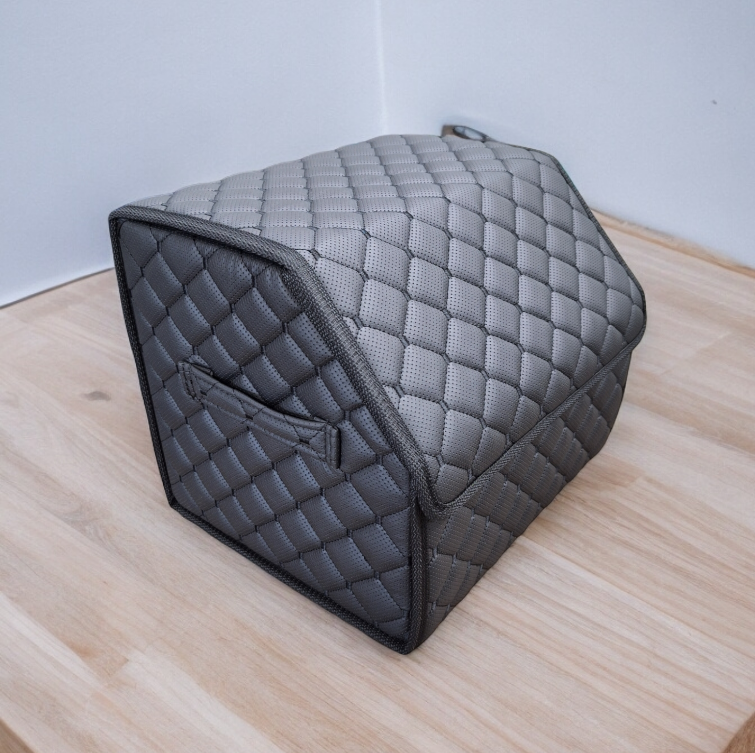Органайзер в багажник экокожа S 35х30х30 см Черный (BOXBBS-00004)