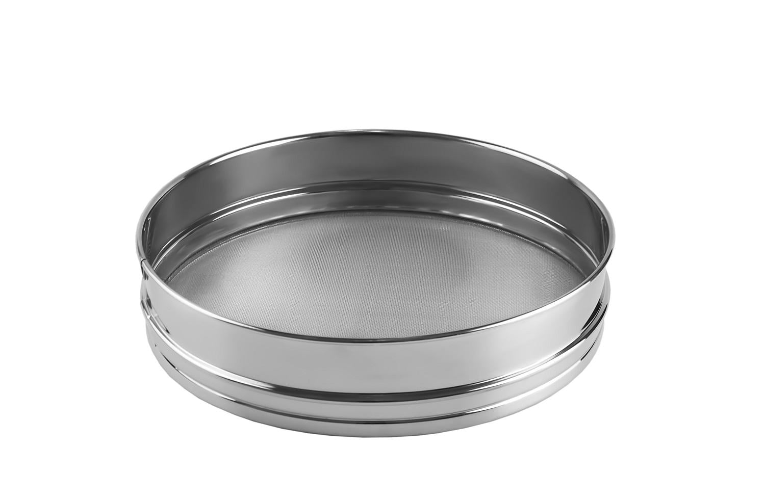 Сито круглое для муки One Chef d 34 см из нержавеющей стали