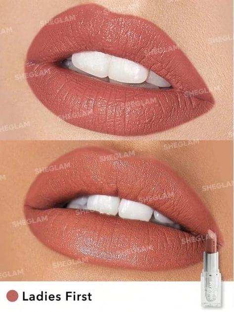 Помада для губ SHEGLAM Cosmic Crystal Matte Lipstick Ladies First 3,6 г - фото 2 Помада для губ SHEGLAM Cosmic Crystal Matte Lipstick Ladies First 3,6 г - фото 2
