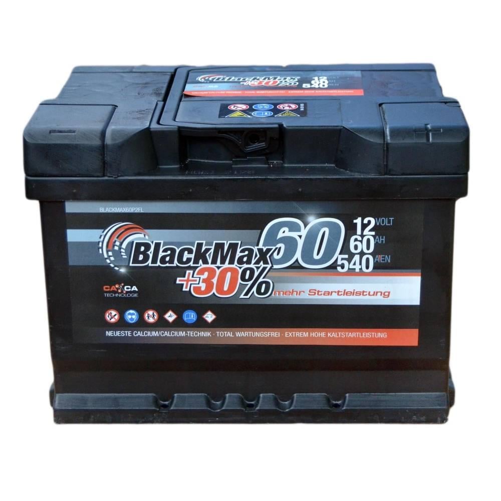 Аккумулятор автомобильный BlackMax 6СТ-60 Ah АзЕ 540A EN B4003 (23421) Аккумулятор автомобильный BlackMax 6СТ-60 Ah АзЕ 540A EN B4003 (23421)