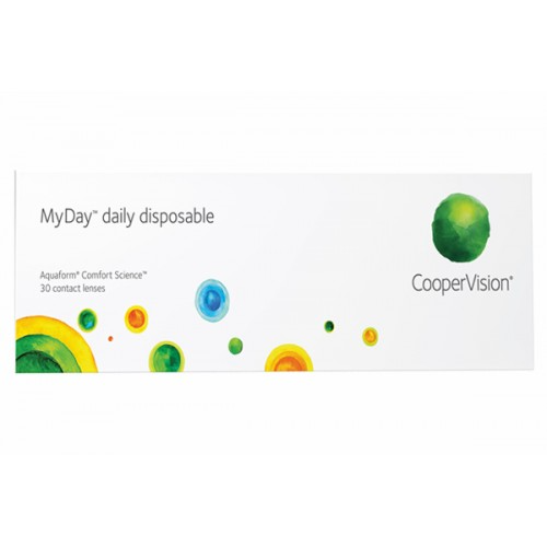 Контактные линзы CooperVision MyDay однодневные +1 30 шт. (8992-33)
