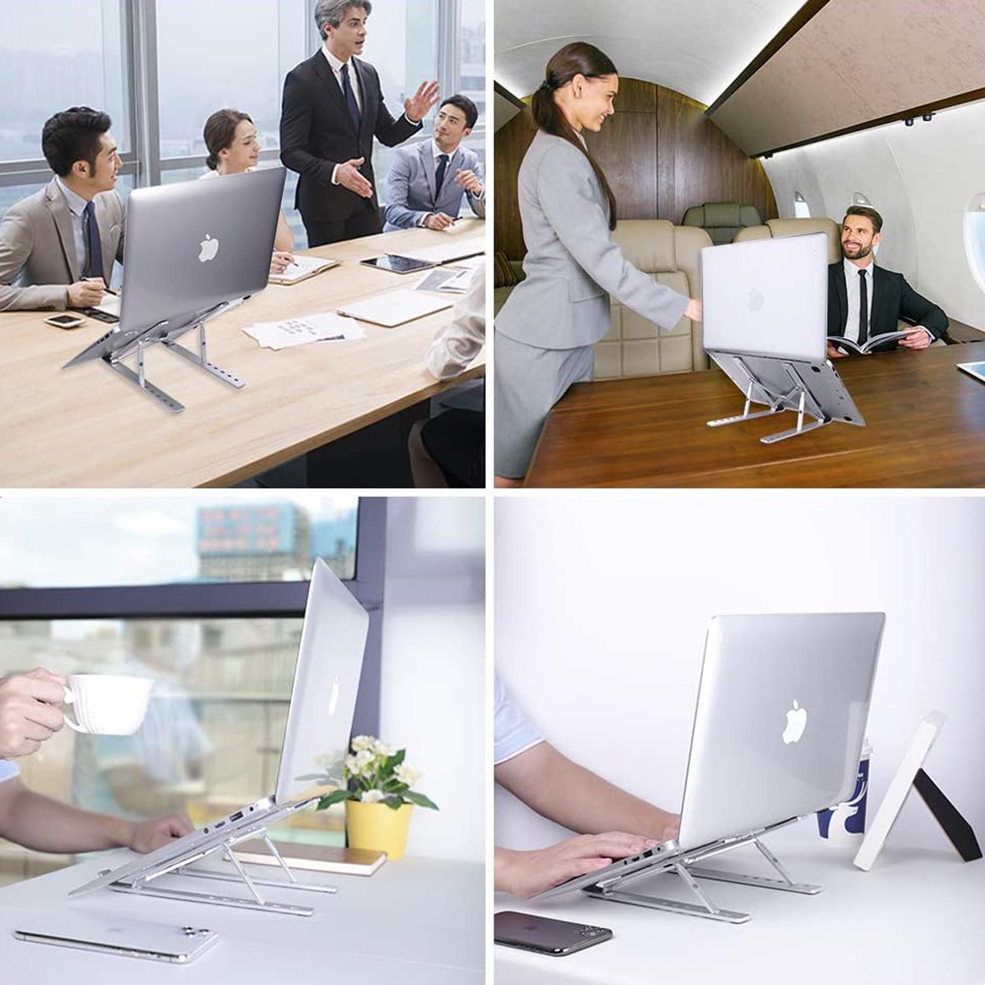 Подставка для ноутбука Laptop Stand Черный - фото 9