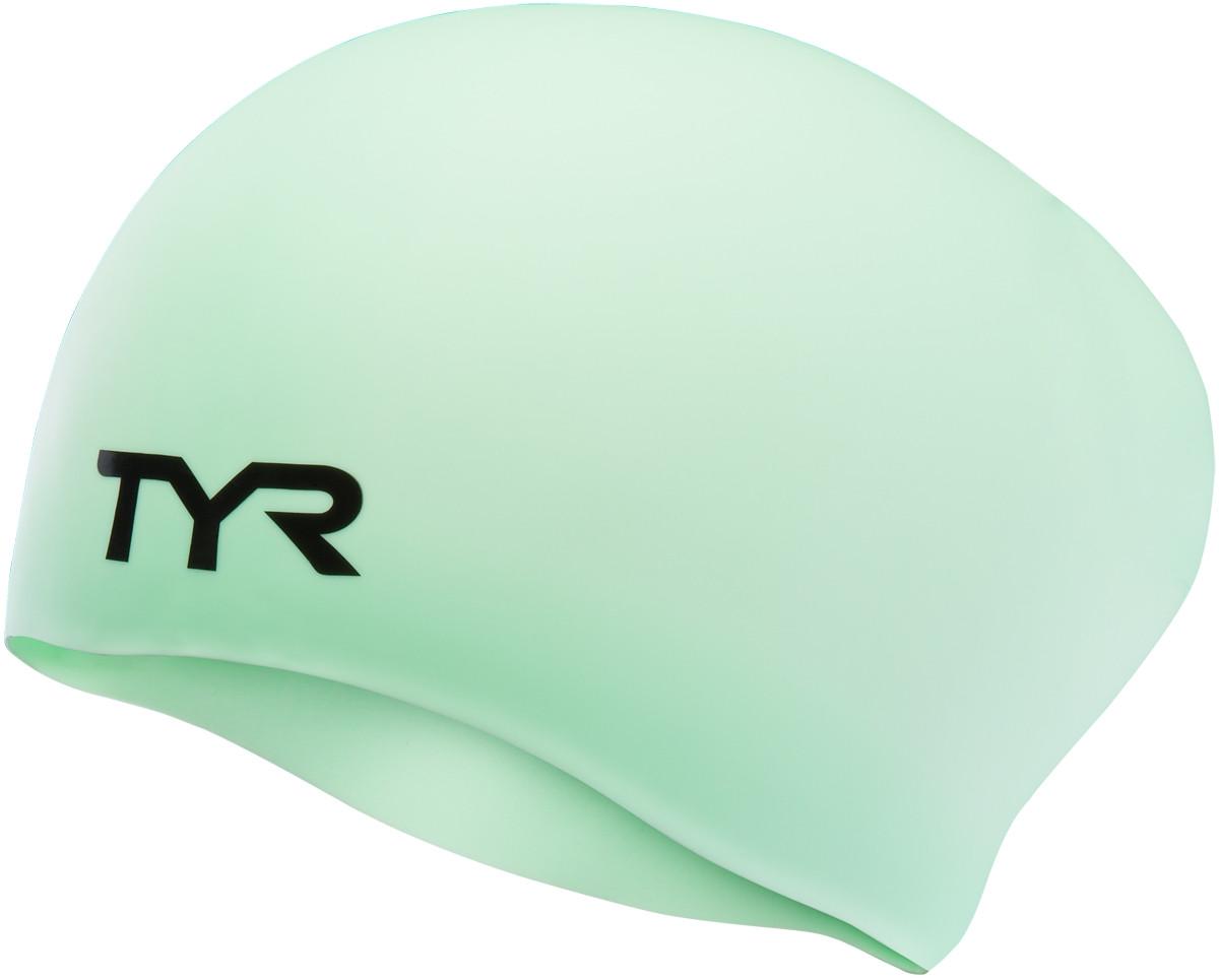 Шапочка для плавання TYR Long Hair Wrinkle Free Silicone Onesize Mint (LCSL) Шапочка для плавання TYR Long Hair Wrinkle Free Silicone Onesize Mint (LCSL)