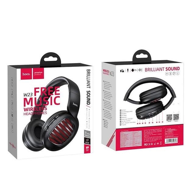 Навушники бездротові HOCO W23 Brilliant Sound Wireless Headphones Bluetooth Black (000249) - фото 8